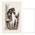 Bear with dead Horse by Anonymous