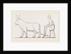 Ancient Egyptian Ploughing Egypt by Anonymous