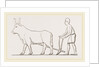 Ancient Egyptian Ploughing Egypt by Anonymous
