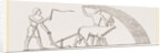Ancient Egyptian Ploughing Egypt by Anonymous