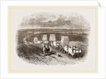 Bullock Caravan in Moldavia by Anonymous