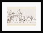 Oxen and Carts Egypt by Anonymous