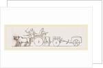 Oxen and Carts Egypt by Anonymous