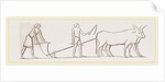 Ancient Egyptian Ploughing Egypt by Anonymous