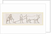 Ancient Egyptian Ploughing Egypt by Anonymous