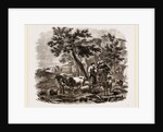 Oriental Landscape and Cattle by Anonymous