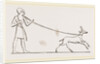 Gazelle caught in lasso Egyptian by Anonymous