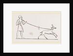 Gazelle caught in lasso Egyptian by Anonymous