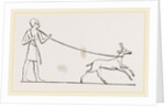 Gazelle caught in lasso Egyptian by Anonymous