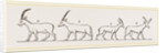 Animals from Egyptian sculptures by Anonymous