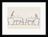 Animals from Egyptian sculptures by Anonymous