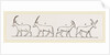 Animals from Egyptian sculptures by Anonymous