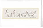 Animals from Egyptian sculptures by Anonymous