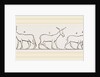 Animals from Egyptian sculptures by Anonymous