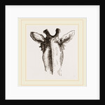 Back view of Giraffe's Head by Anonymous