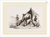 Camels watering by Anonymous