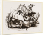 Camels tethered by Anonymous