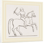 Egyptian Horseman by Anonymous