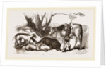 Boar Hunt by Anonymous