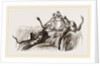 On an Elephant, Tiger at bay by Anonymous