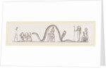 Egyptians offering Human Sacrifice to Serpents by Anonymous