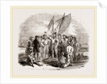 Selling Fish by Dutch Aucion by Anonymous