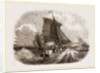 French boat angling for Mackerel by Anonymous