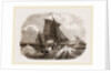 French boat angling for Mackerel by Anonymous