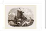 French boat angling for Mackerel by Anonymous