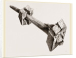 Tusk of Sword-fish driven into timbers a ship by Anonymous