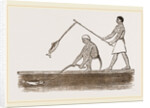 Ancient Egyptians angling, Egypt by Anonymous