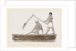 Ancient Egyptians angling, Egypt by Anonymous