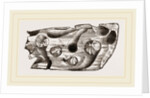 Pholas dorsalis in wood by Anonymous