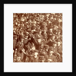 Soldiers at the Dewey Parade, New York, US. 1899 by Anonymous