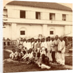 Filipino Prisoners of War at Pasig, Philippines 1899, 19th century by Anonymous
