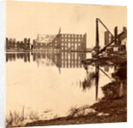 Ruins of the burnt district, from the canal basin, Richmond, VA, looking east by Anonymous