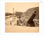 View on the Point Battery, Charleston, S.C., showing the gun in the Cheevrs battery, looking S.W. by Anonymous