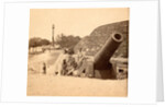View on the Point Battery, Charleston, S.C., showing the gun in the Cheevrs battery, looking S.W. by Anonymous