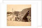 View on the Point Battery, Charleston, S.C., showing the gun in the Cheevrs battery, looking S.W. by Anonymous