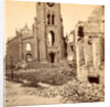 Ruins of Cathedral, Broad Street, front view by Anonymous