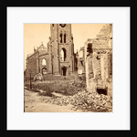 Ruins of Cathedral, Broad Street, front view by Anonymous