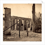 Court House, Chambersburg, Franklin Co., Pa., destroyed by the rebels under McCausland, July 30th, 1864 by Anonymous