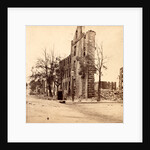 North-West corner public square, Chambersburg, Franklin Co., Pa., destroyed by the rebels under McCausland, July 30th, 1864 by Anonymous