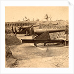 View in Water Battery, James River, Va. Ready to fire by Anonymous