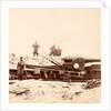 English Armstrong gun in Fort Fisher, N.C. by Anonymous