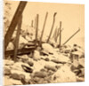View of Fort Sumpte, showing the debris, shot, and shell by Anonymous