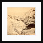 View of Fort Sumpte, on the parapet, overlooking the harbor and distant shore by Anonymous