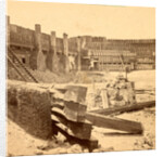 Interior of Fort Sumpte, S.C., looking south, showing officers' quarters by Anonymous