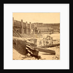 Interior of Fort Sumpte, S.C., looking south, showing officers' quarters by Anonymous