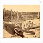 Interior of Fort Sumpte, S.C., looking south, showing officers' quarters by Anonymous